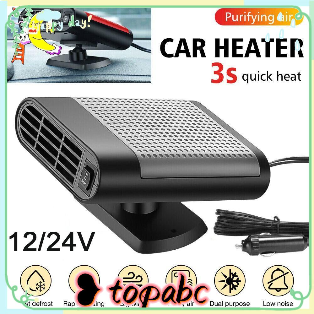 Kipas Angin Pemanas Mobil TOP Universal Auto Windshield Defogging Defroster Air Cooler