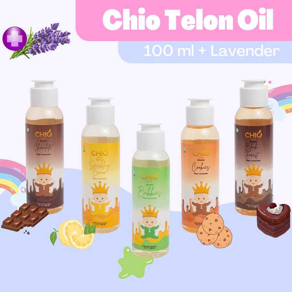 (BISA COD) Minyak Telon Bayi Baby CHIO dengan Aroma Rasa