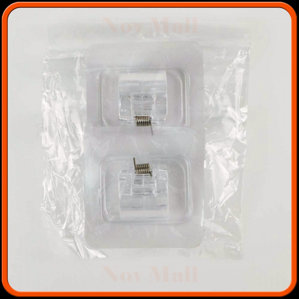 Clamp Gantungan Adhesive Wall Hanger Curtain Rod 2 PCS -ST757