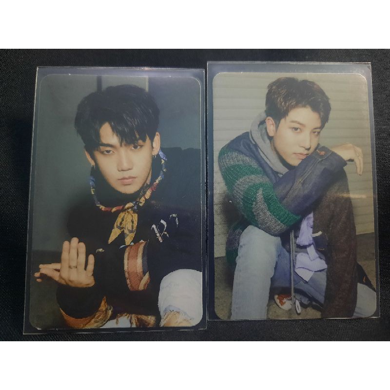 photocard (PC) TREASURE The First Step Chapter Three || hyunsuk junghwan