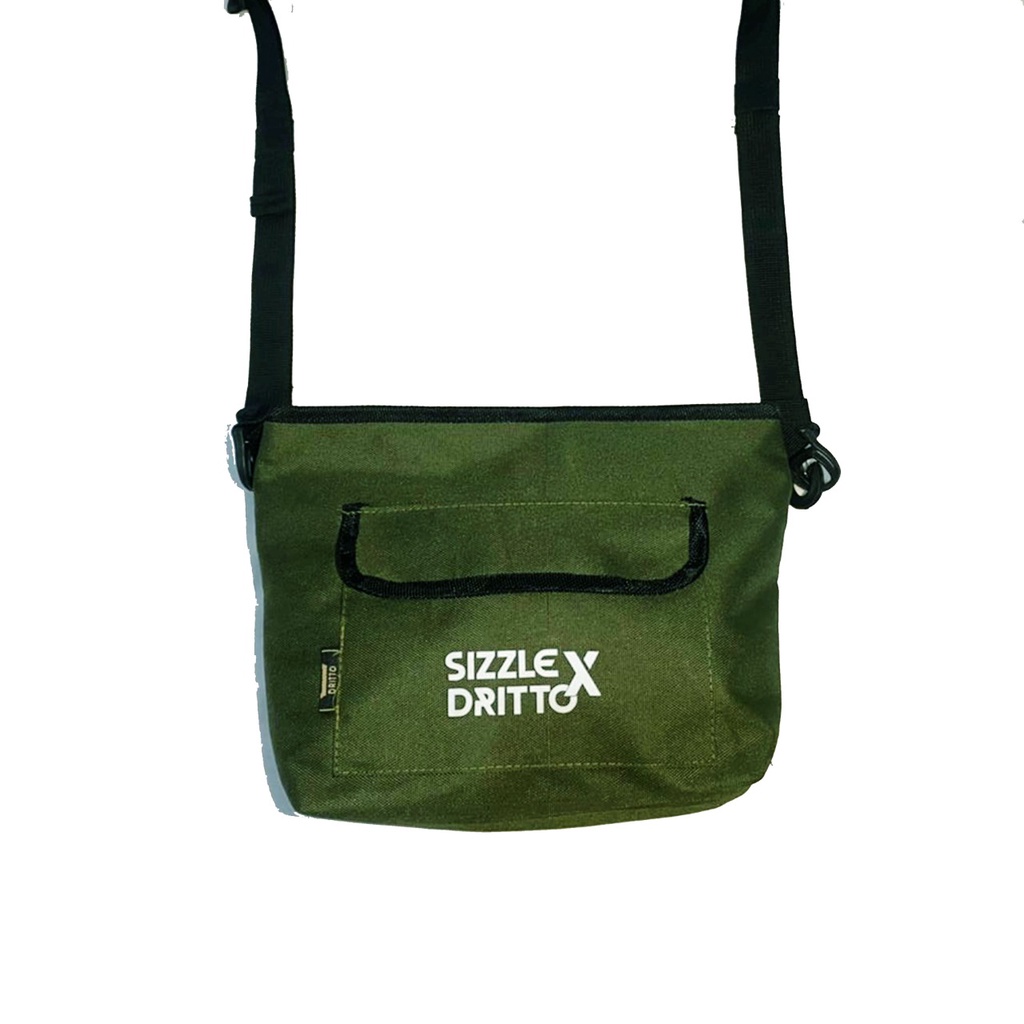 Dritto Slingbag &quot;Borzu&quot; - Tas Selempang Unisex - Army