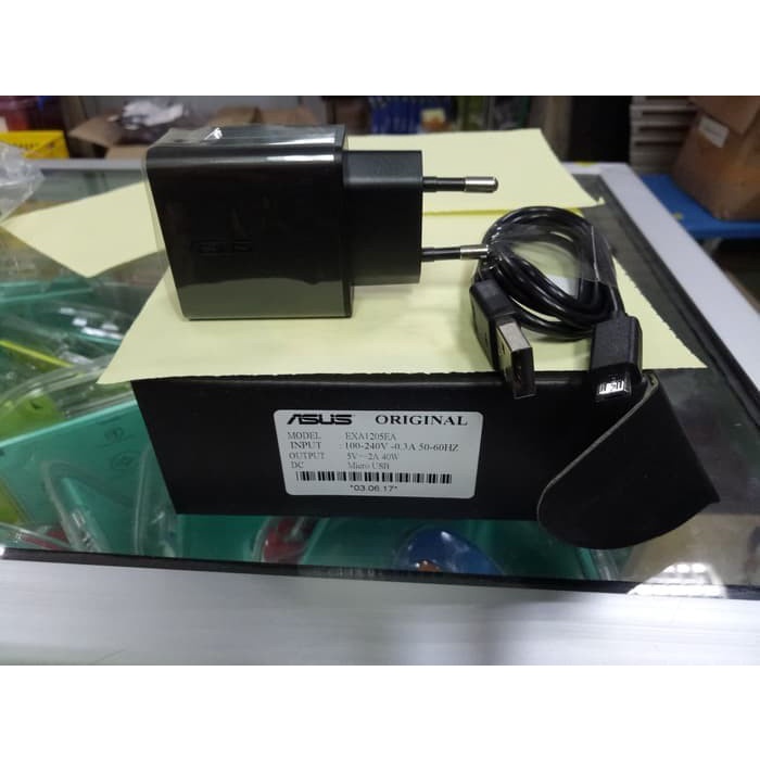Original adaptor charger asus zenbook 5v 2a micro usb
