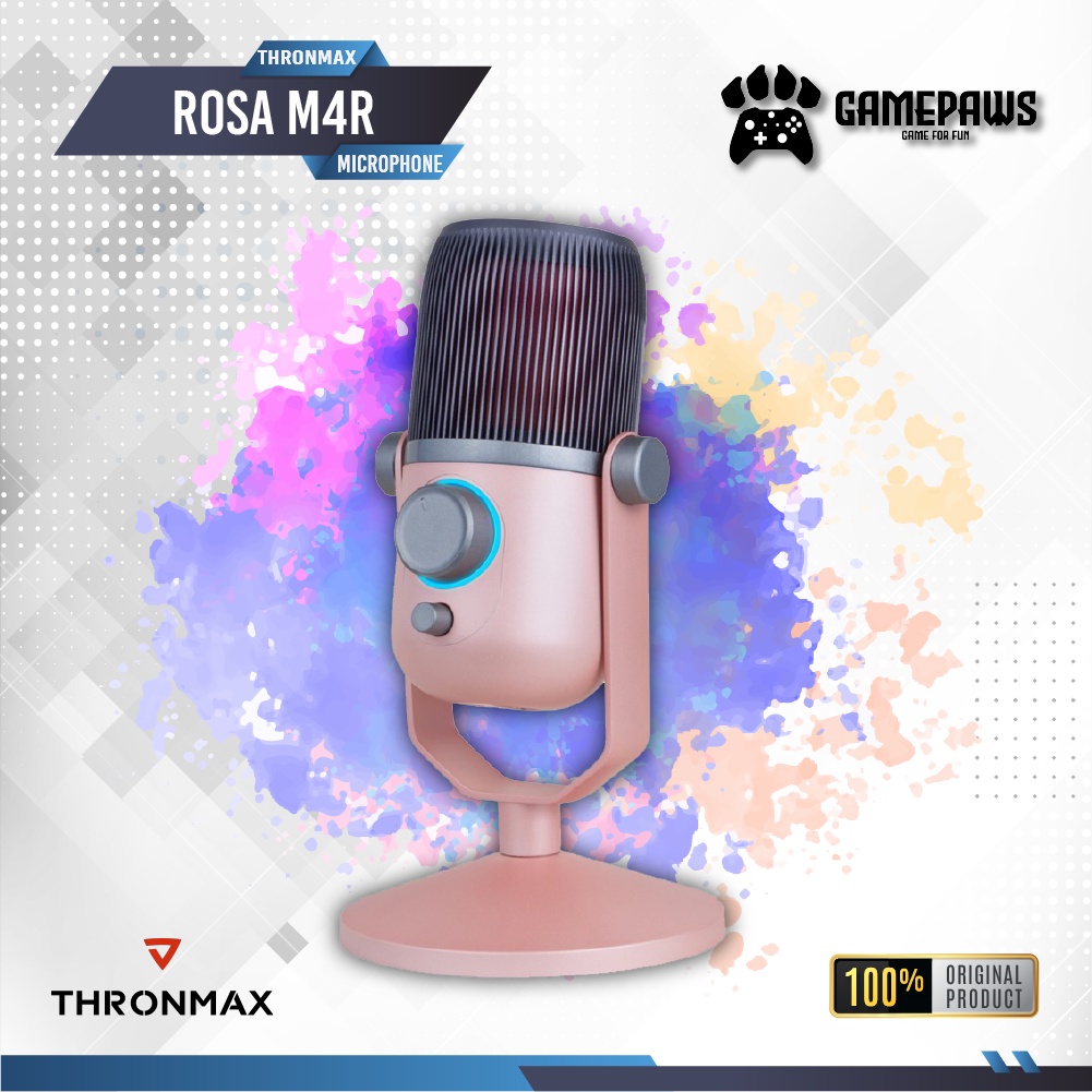 Thronmax Microphone Mdrill Zero Plus M4 Rosa USB