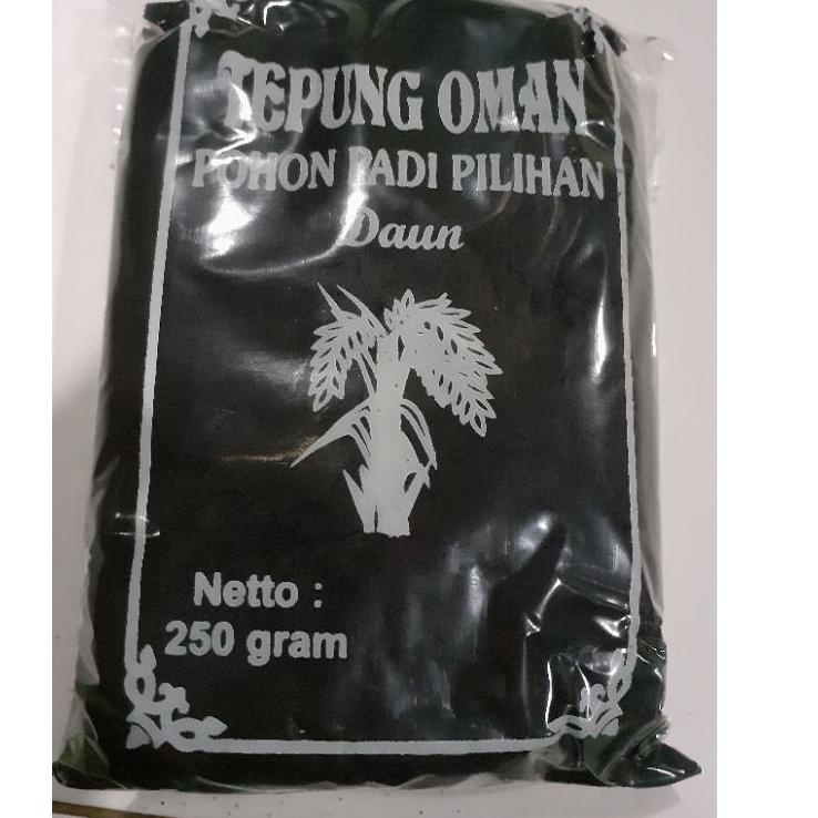 

【MEGA SALE】 Tepung oman/Abu merang sekam pewarna alami 250 gram