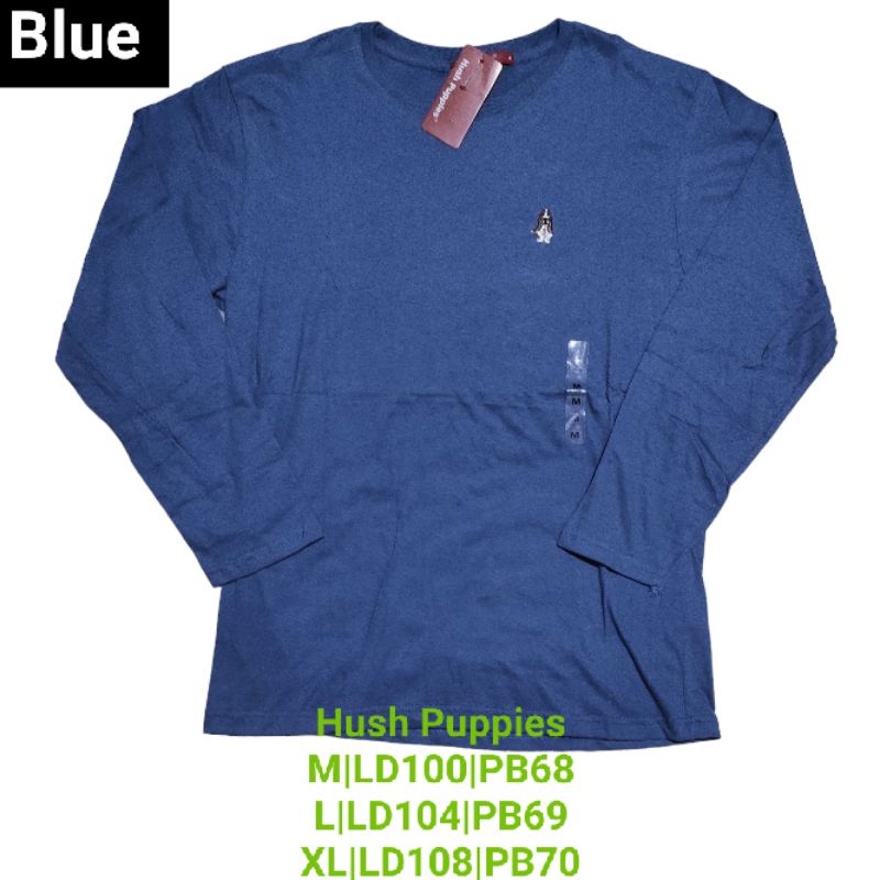 Kaos Hush Puppies Unisex Lengan Panjang