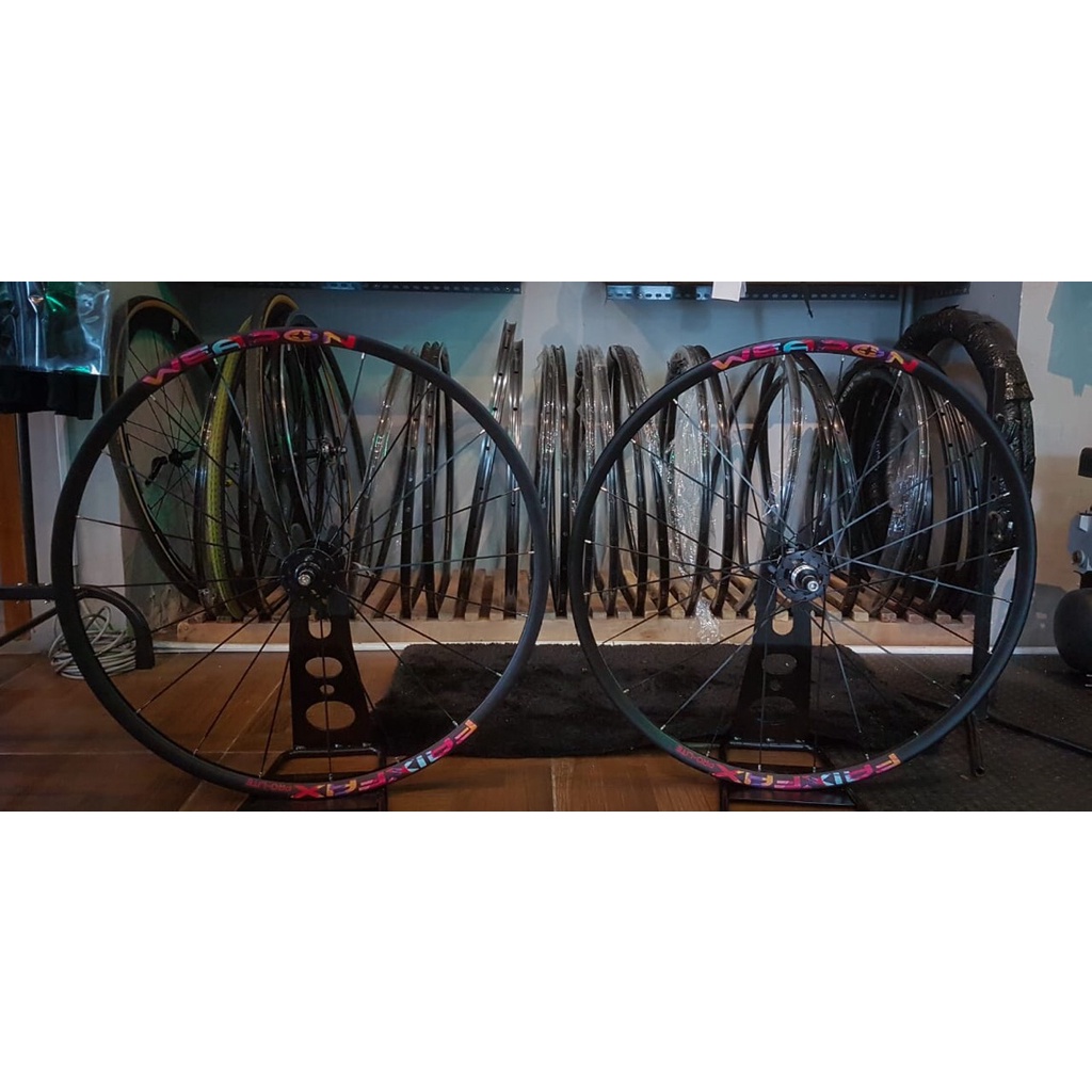 Weapon Faixfax Faix Fax Pro-Lite Pro Lite Aero Wheelset Wheel Set 700c 20/24H 20H/24H 20H 24H 20/24 