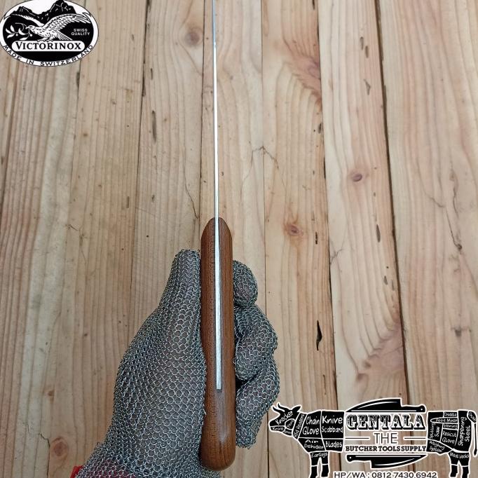 Pisau Butcher/Sembelih Victorinox 18Cm Rosewood Handle