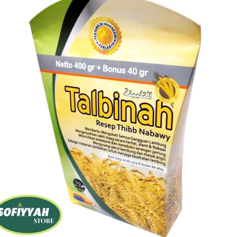 

[PRODUK V8DU7] Tepung Gandum Talbina Talbinah 400 Gr Plus 40 gr PZQ