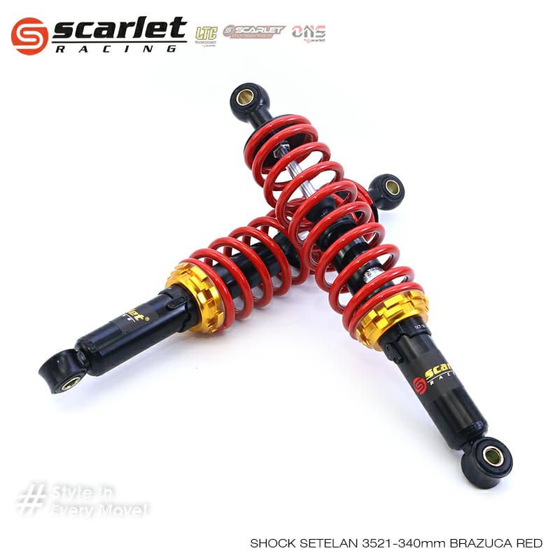Shock Setelan 3521 ukuran 360 SCARLET RACING