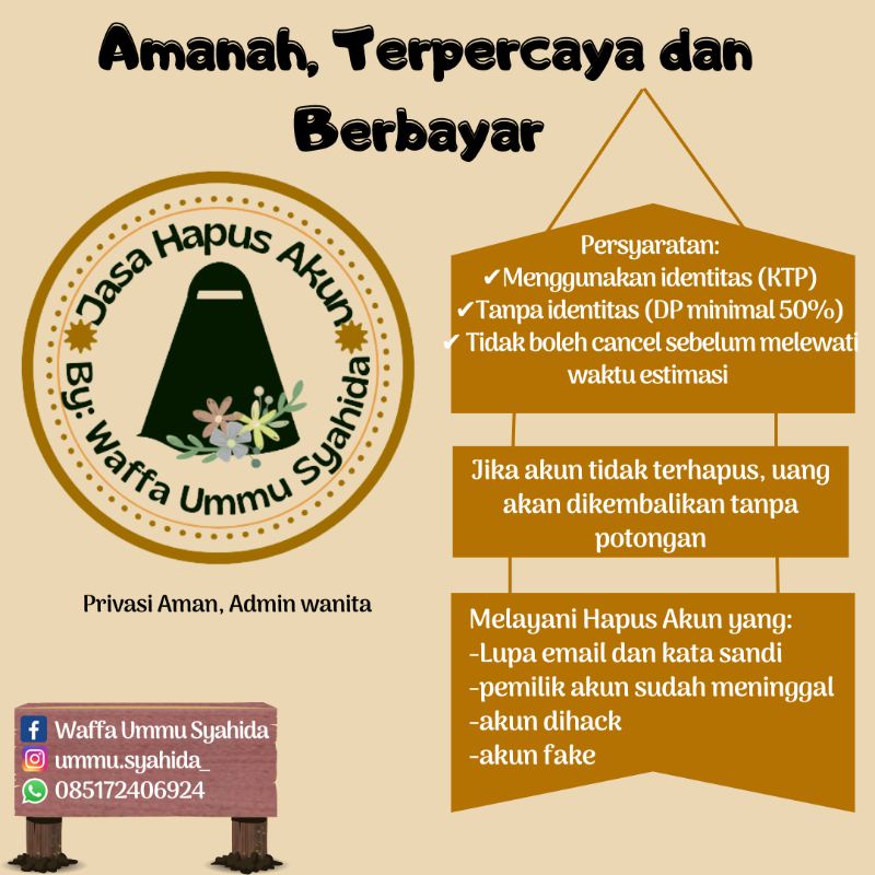 Jasa Hapus AkunMu