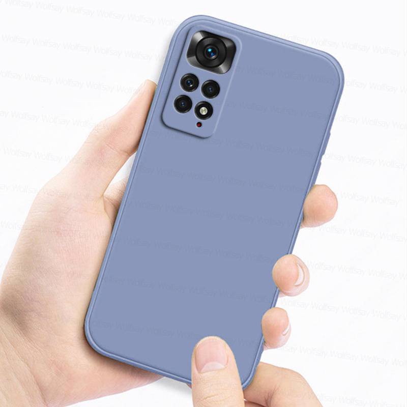 Untuk Redmi Note8 8T 9 9T 9s Pro Cover Shockproof Liquid Silicon Casing Belakang Ponsel