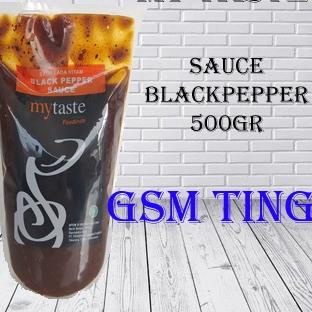 

[PRODUK PYJFH] Sauce Lada Hitam Blackpepper Saus My Taste 500gr Q7A