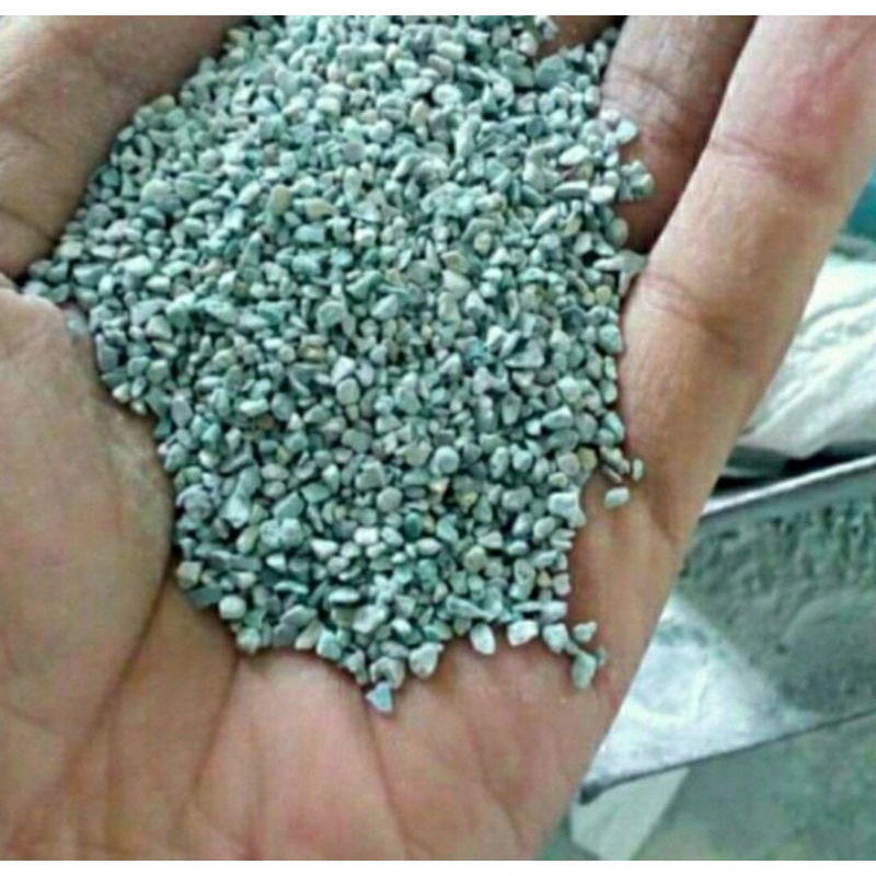Batu Zeolite Hijau 1Kg / Zeolite Penjernih Air - Media Filter Air