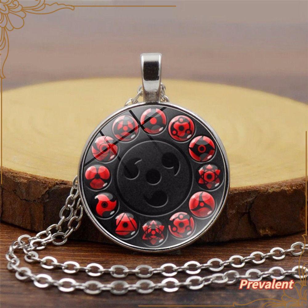 Preva Sharingan Liontin Hadiah Untuk Wanita Pria Hadiah Kreatif Kartun Chocker Cosplay