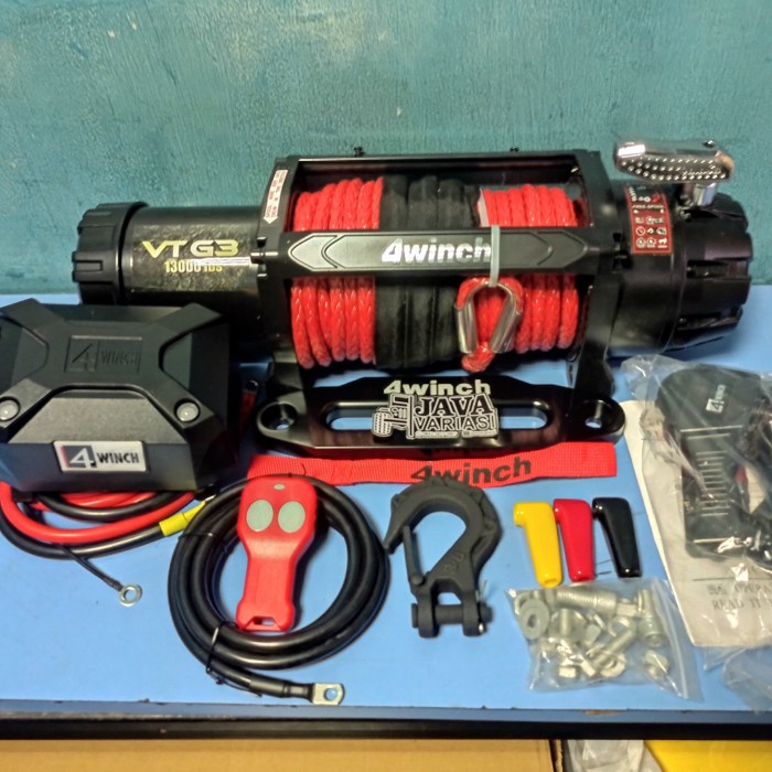 Tali Derek Winch 4Winch 13000Lbs Gen3 Plasma Sintetis