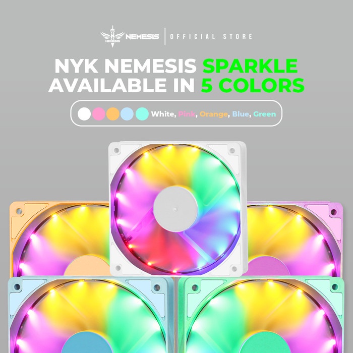 Fan Casing NYK Sparkle / Fan Casing 12cm RGB / Fan Case 12cm RGB