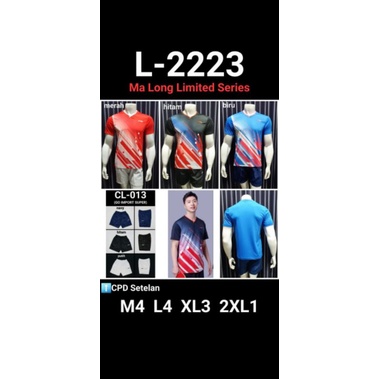 jersey kaos badminton lining import l2233