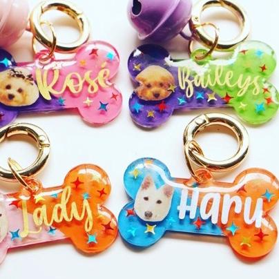 

YYY【 Custom Request Name Tag Dog / Cat Kirim Langsung