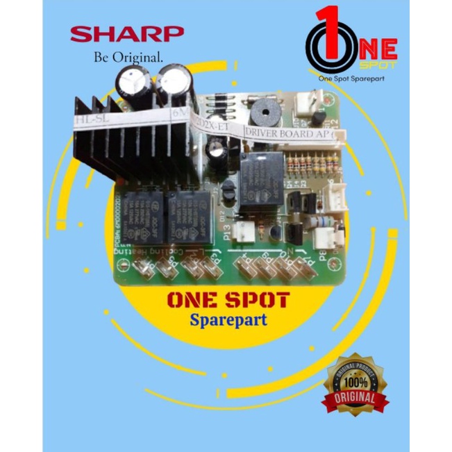 MODUL PCB DISPENSER SHARP SWD-70EHL/SL GALON BAWAH ORIGINAL PART