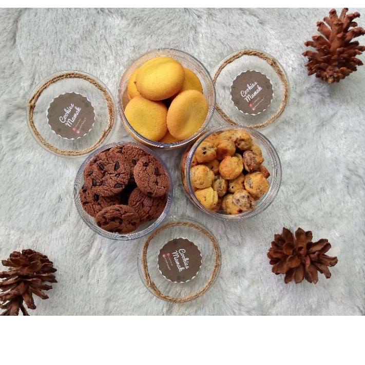 

limited Edition✔️COOKIES BOX ISI 3 / HAMPERS COOKIES, FREE KARTU UCAPAN|KD3