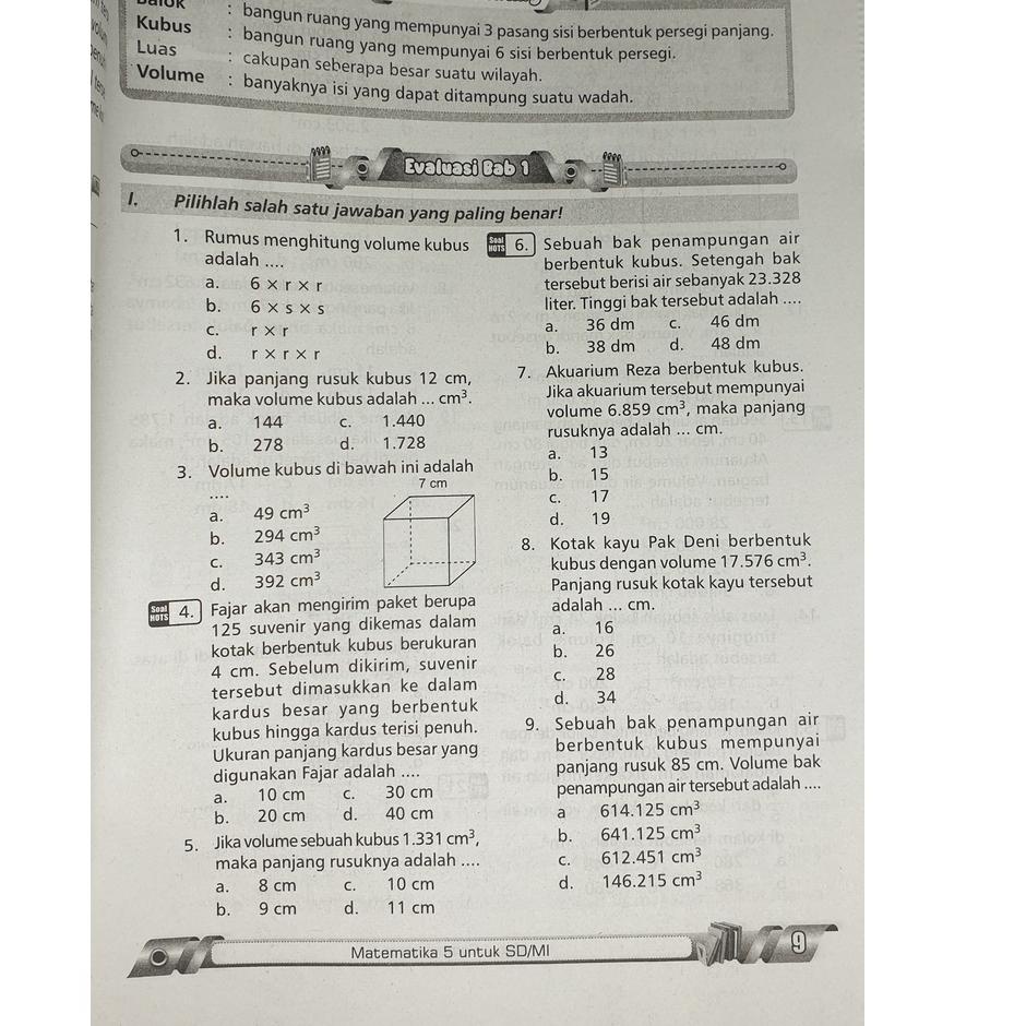 ㊧ LKS MATEMATIKA SD/ MI KELAS 5 SEMESTER 2 2023 BARU | Eksis ヌ