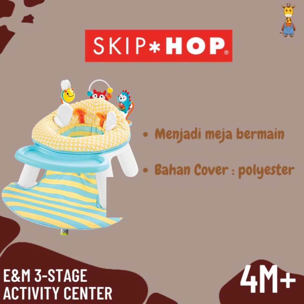 Skiphop E&amp;M Activity Floor Seat
