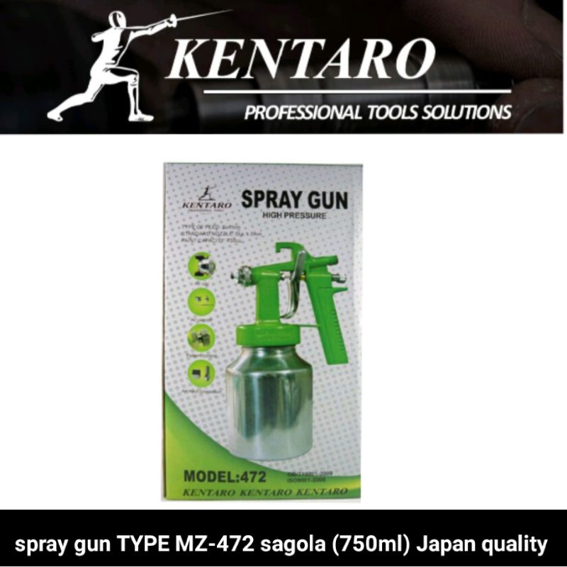 spray gun model sagola MZ-472 / semprotan cat (750ml) kentaro japan quality