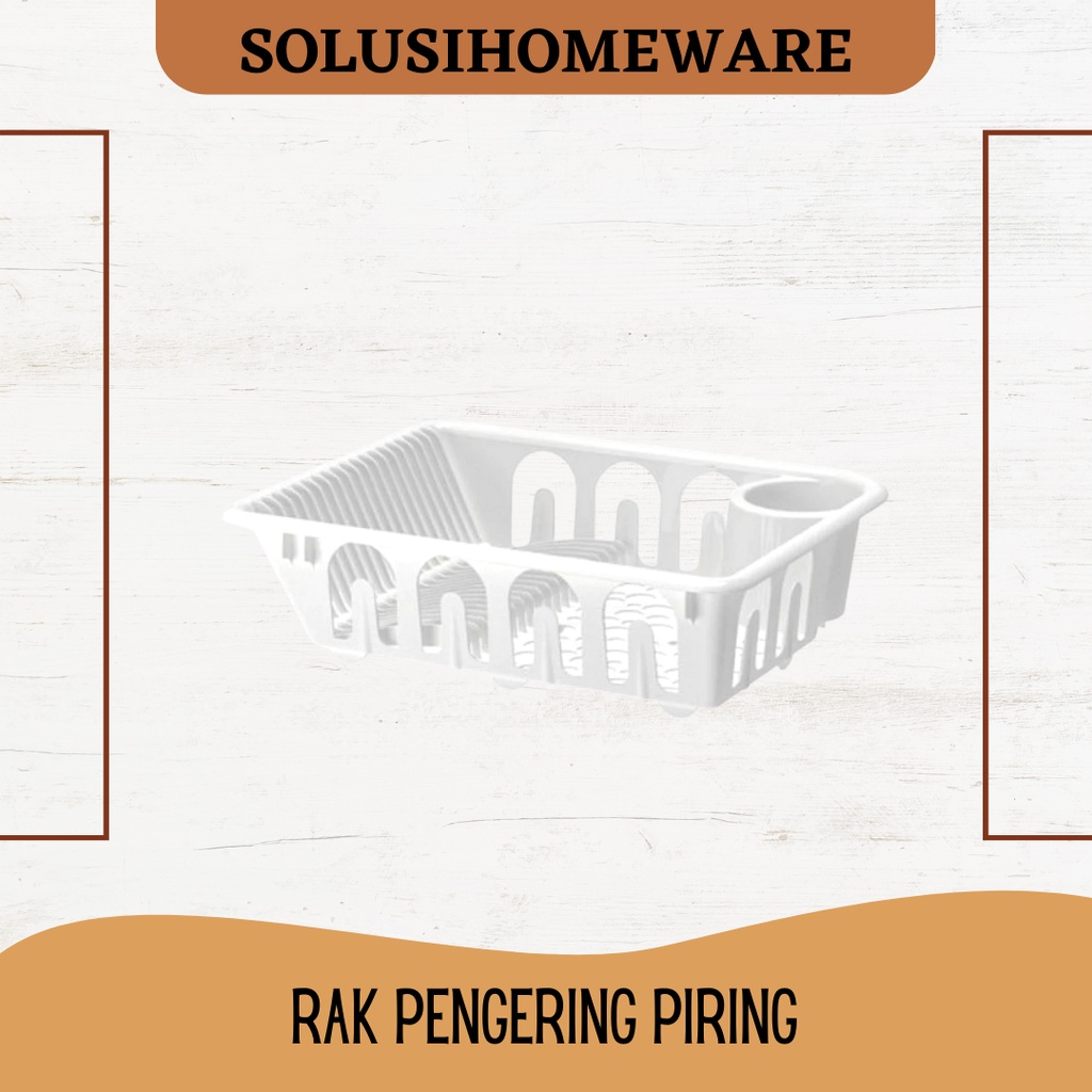 Pengering Piring Swedia, Putih / Rak piring / Rak Pengering Piring