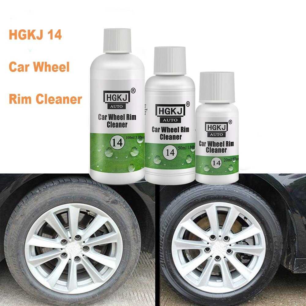 ( 100% BARANG ORI ) HGKJ Cairan Pembersih Velg Mobil Car Wheel Rim Cleaner 20ml - HGKJ-14