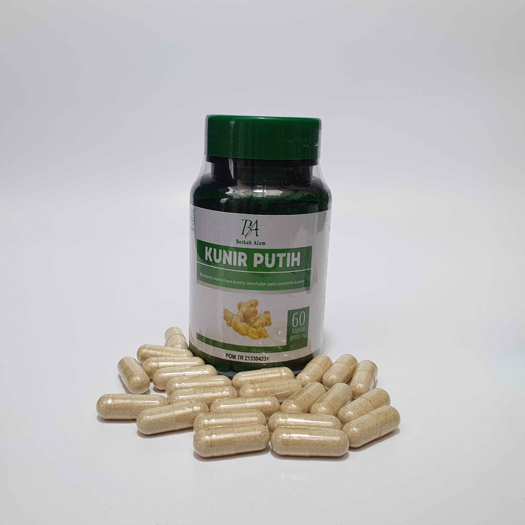 Kunir Putih Extrak Kapsul / Kapsul Kunir Putih