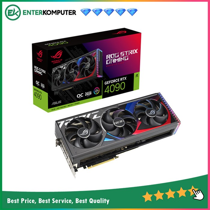 Asus GeForce RTX 4090 24GB GDDR6X - ROG Strix OC Edition