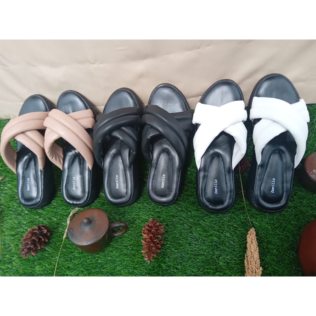 SANDAL WANITA PLATFROM FULL BUSA