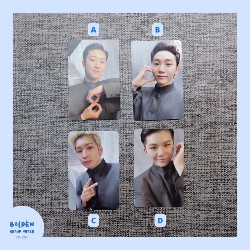 Photocard SEVENTEEN 4th Album Face The Sun Ep. 1 Control The8 Seungkwan Wonwoo Woozi