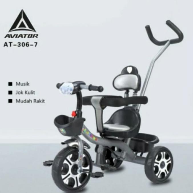 Sepeda Roda 3 Anak Aviator 306-7 Musik Lampu #Original