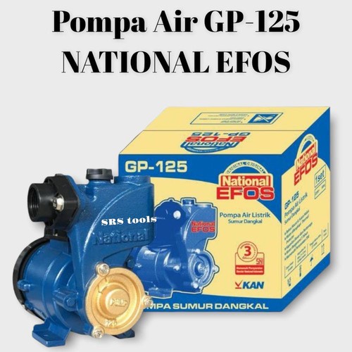 Pompa Sanyo Efos Gp-125 Pompa Air Listrik National - Pompa Air Sumur Dangkal