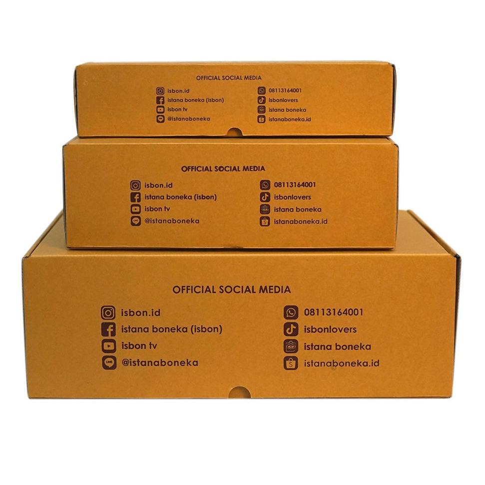 

ㅟ Tambahan kardus box packaging kado parcel hadiah ulta istana boneka ▶