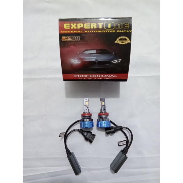 Sepasang Lampu Led H11 Canbus Terang Fokus ExpertOne 100% Garansi 1thn