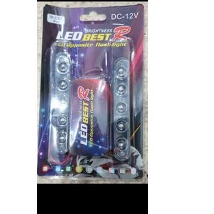 Lampu kedip blitz 3 mata 4 mata 5 mata 6 mata led motor mobil