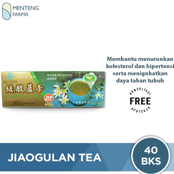

[BISA COD] Jiaogulan Tea - Teh Herbal Kolesterol / Menurunkan Lemak Darah