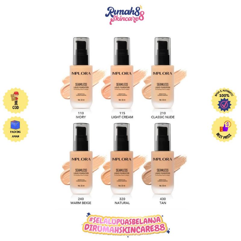 IMPLORA Seamless Liquid Foundation