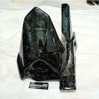 Spakbor kolong CBR 250RR Hugger Carbon Forged CBR250RR cover rante CBR250RR