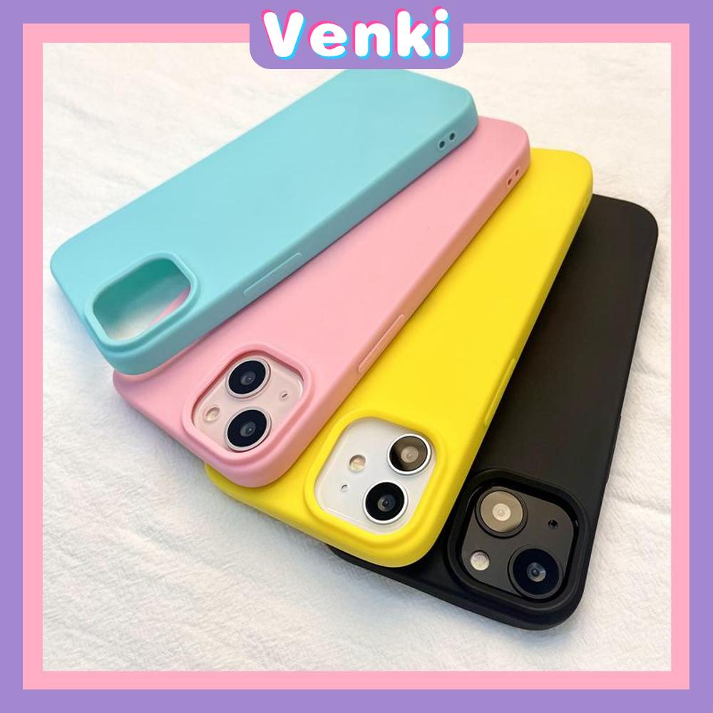 Case iPhone 14 Pro Max TPU Soft Simple Case Candy Color Comfortable Feel Black Pink Yellow Sky Blue Camera Protection Shockproof For iPhone 14 13 12 11 Plus Pro Max 7 Plus X XR