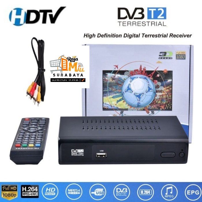 HDTV Set Top Box DVB T2 / Setbox Modul STB TV Digital / Setup Box