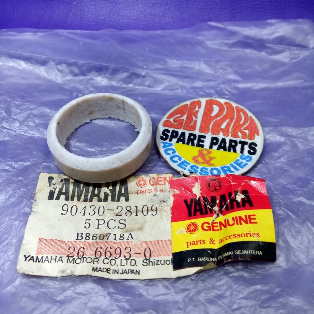 Paking sambungan knalpot V75 packing leher knalpot Yamaha V75