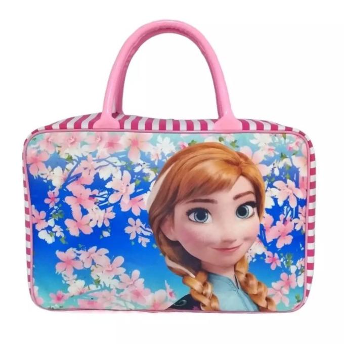 Tas Travel Frozen Elsa Anna Besar Serbaguna Koper Baju Mudik Termurah