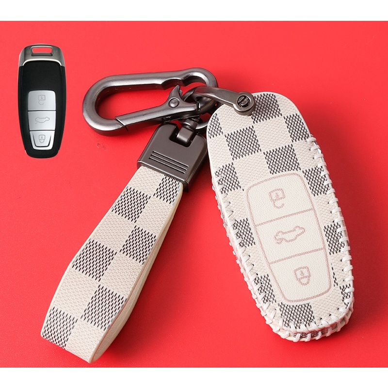 Untuk Audi A4L case Kunci Mobil A6L a3 a7 q2 q3 q5 q7 s3 a5 q8 Tombol car key case