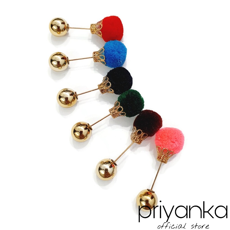 Tuspin/Tuspin Pompom/Peniti Hijab per PCS