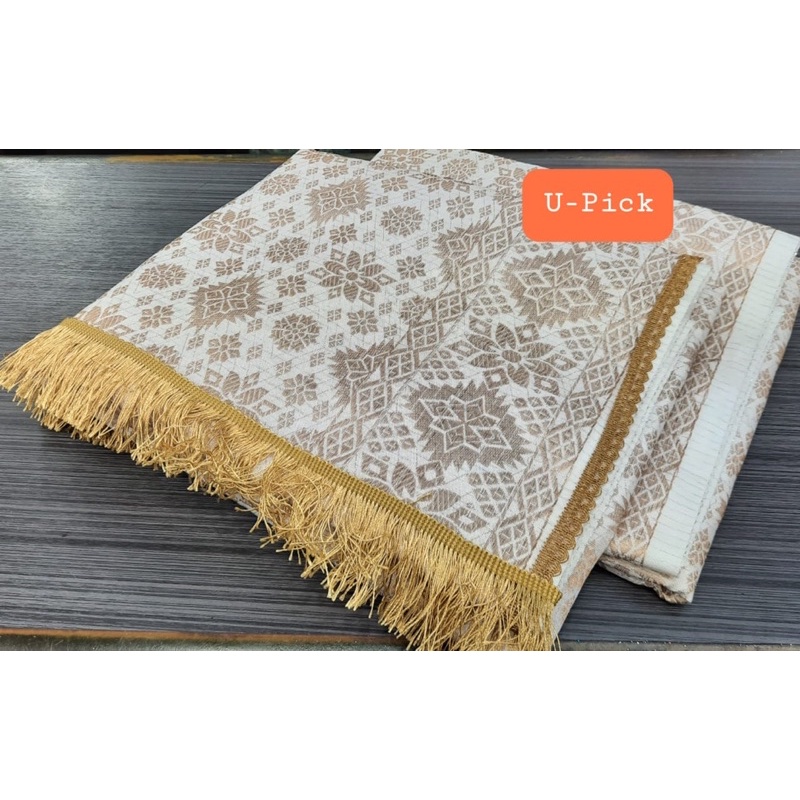 SARUNG SONGKET LILIT BAPAK+SELENDANG BESAR IBU//SONGKET BAPAK TRADISINAL// SONGKET PALEMBANG TERMURAH