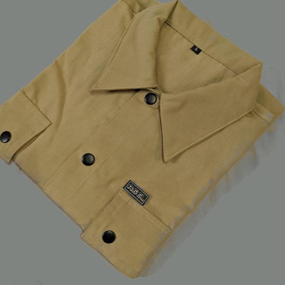 Rekomendasi (COD) Trucker Jacket Hem Casual Semi Parka || Jaket Semi Parka || Jaket Pria