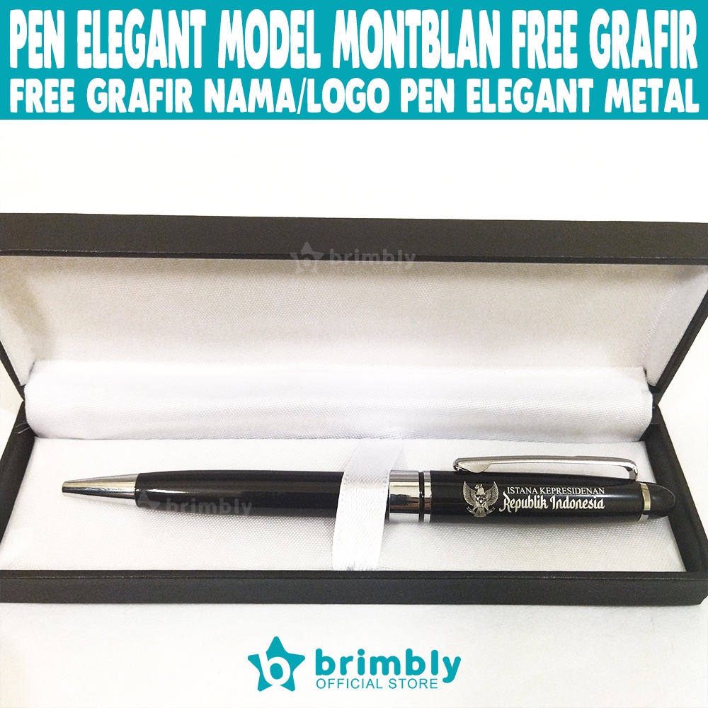 

Brimbly Custom Grafir | Pulpen Elegant Free Grafir Nama/Logo | Pulpen Metal | Pulpen Promosi | Pen Elegant free custom nama | Pulpen Souvenir | Pen Gratis Grafir Nama | pulpen + Grafir nama | pen Metal custom grafir nama | Pen Custom Nama